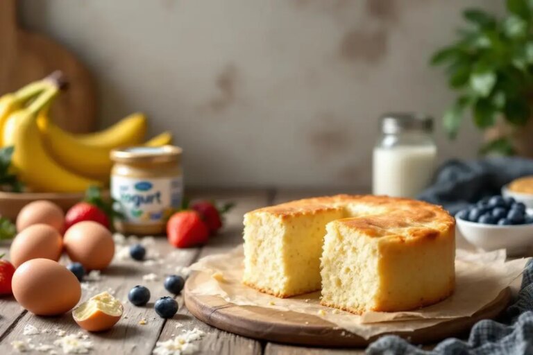 « Ce gâteau au yaourt est incroyable » : ni sucre ni farine, il est bluffant et ultra moelleux !